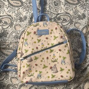 My Neighbor Totoro Cream and Blue Backpack